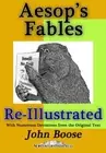 Aesop's Fables Re-Illustrated.by Boose New 9781500900007 Fast Free Shipping<|