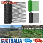 Plastic Chicken Wire Fence Mesh Hexagonal Fencing Wire for Gardening 300*40cm AU