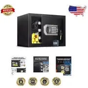 1.2 Cubic Feet Fireproof Waterproof Home Safe - Dual Alarm Security Lock Box