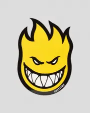 [Spitfire] Spitfire Fireball Large Sticker in Assorted One Size Assorted