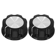 [HAFRILY] 2Pcs Air Fryer Replacement Knob 6mm Shaft Hole Potentiometer D Type Shaft Knobs for Air Fryer Barbecue Grill and Stove Kitchen Appliance Accessories