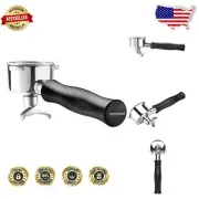 Double Spout 54MM Portafilter - Ergonomic Handle for Perfect Espresso Pour