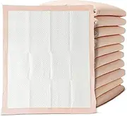 Cello Incontinence Pad Disposable Bed Pads, Pink, Medium, 45x60cm (4pkx50pcs Total of 200 Pads) Bed Underpads Soft Absorbent Maximum Comfort Mattress Surface Protector for Adults, Elderly, Kids, Pets