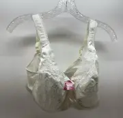 Playtex Cross Your Heart Dreamshaper White Bra 42C Soft Cup 4272 New