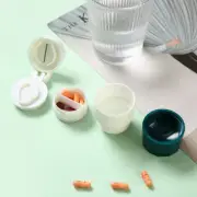 Powder Tablet Grinder Cutter Medicine Splitter Box Storage Crusher Pill Box