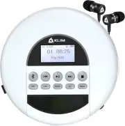 Nomad Portable CD Player Walkman with Long Lasting Battery with Headphones Radio