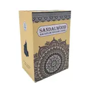 Sacred Tree Sandalwood Backflow Incense Cones - 168 Cones