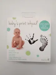 Tiny Ideas “Baby’s Print Inkpad” Baby Safe Non Toxic Reuseable Black Crafty