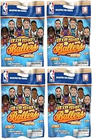 Teenymates Party Animal Big Shot Ballers 2022-23 NBA Series 2 Figures Blind Bags Gift Set Party Bundle - 4 Pack