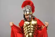 Medieval Roman Knight Muscle Cuirass With Roman Centurian Helmet Costume Cosplay