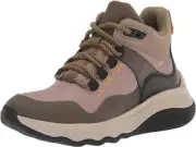 Clarks Womens 6 W Jaunt Lo Dark Olive Mix Ankle Lace Up NEW Leather