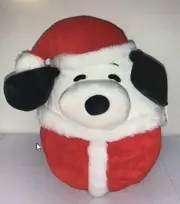 2022 Santa Snoopy Squishmallow 10" NEW