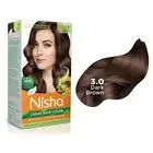 Nisha Cream Hair Color, Dark Brown Hair Color, Permanent Hair Colour Cr�me,...