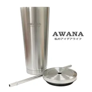 AWANA 城市吸管咖啡杯 700ml 保溫杯 保冷杯 環保杯 飲料杯 外帶杯保溫瓶 保溫壺 MA-700