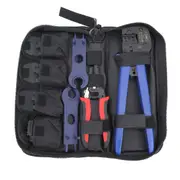 Solar Crimp Tool Set Crimping 3 x Connector Spanner PV Crimper Wire Stripper