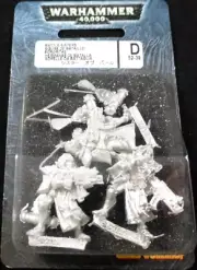 Sisters of Battle Bolter (3) Metal RARE OOP - Warhammer 40K Sealed Blister Pack