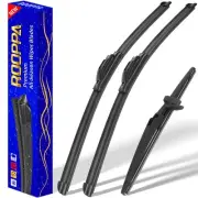 Toyota 4Runner Wiper Blades Replacement Set of 3 - 24"/20"/12" U/J HOOK