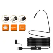 Usb Endoscope Waterproof 7mm 6 LED 1M Length Camera Inspection For