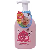 在飛比找蝦皮購物優惠-日本 UNIMAT RIKEN 寶貝桃葉 泡沫洗髮沐浴乳50