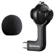 Saramonic G-Mic Microphone for GoPro Cameras Hero4, Hero3+, Hero3 (Black)