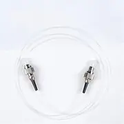 LC UPC FC UPC Indoor Transparent Fiber Optic Cable G657A2 Invisible Singlemode Single Core Jumper Household Extension line(LC 90m 1pc with Drum)