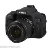 easyCover Armor Protective Skin for Canon EOS Rebel T6i / 750D (Black)