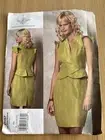 Vogue 1157- Tracy Reese Dress Sewing Pattern Sizes 8-14- Uncut