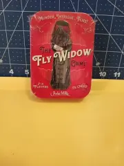 The Fly Widow Game By Archie McPhee In Tin-2-4 Players-Matching Game-55 Cards-NI