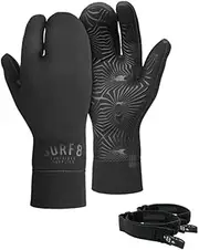 サーフエイト(Surf8) 84F2GF4-1 Smooth Jersey Lobster Gloves Brushed Hands Ankle Band Set (Amazon Exclusive)