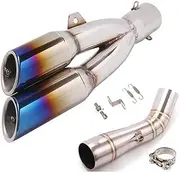Exhaust System Motorcycle exhaust system modification connecting pipe muffler removable for Be&ne&ll&i 502C Trk502C(C)