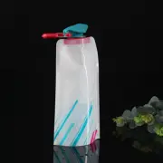 4Pcs 700Ml Activities Water Bottle Foldable Running Outdoor 700Ml Collapsible