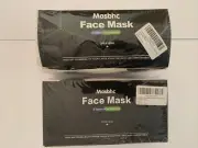 Masbhc Disposable Face Mask 2 Boxes 3 & 4 Layer Comfortable Masks 50Pcs
