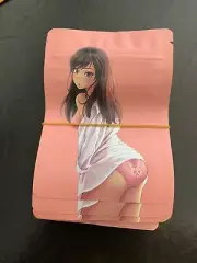 Anime Pouch Bags Reusable Zip Lock