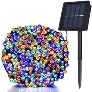200LED Solar Fairy String Lights Outdoor Garden Christmas Party Decor
