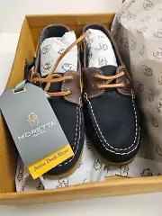 Moretta Avisa Deck Shoes Navy UK 8/EUR 42/US 10 Ladies
