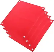 BESTYASH 4pcs Plastic Warning Flags For Traffic Road Warning Flag Traffic Safety Flag Safety Warning Flags (not Included Flagpole)