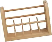 Vaveren Wooden Spools Holder Sewing Thread Organizer Home Weaving Tool Storage Spools Thread Rack Stand for Sewing Embroidery Jewelry