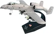 Replica Pre-Build Aircraf Diecast Metal 1/100 Scale Fairchild Republic A-10 ThunderboltFinished Military Aircraft Model Static Display Collection Gift Display