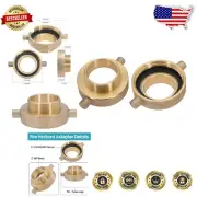 2-Pack Fire Hydrant Adapter - 2-1/2" NST x 2" NPT for Optimal Firefighting