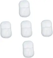 BIUDECO Travel Boxes of Hand Washing Paper Portable Soap Sheets Confetti Soap 20 Sheets Each Perfect for Bath Face Camping Hiking