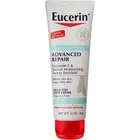 4 Pack Eucerin Advanced Repair Light Feel Foot Creme, Unscented, 3 oz