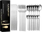Portuguese Stainless Steel Tableware 24 Piece Set Western Style Steak Knives