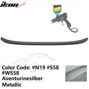 Fits 12-19 BMW F13 F06 M6 Style Painted #N19, S58, WS58 Silver Trunk Spoiler ABS (for: BMW)
