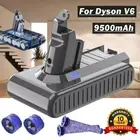 9500mAh Sony Battery For Dyson V6 Animal DC58 DC62 SV05 SV09 +2x Pre&Post Filter