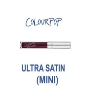 MINI SIZE - ColourPop Ultra Satin Liquid Lipstick - PRIM - blackened red