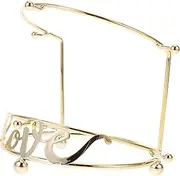 LRXIYODE Elegant Metal Organizer for Wedding Hair Accessories Secure Headband Tiara Holder for Home and Store Display of Necklaces and Bracelets