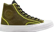 [Converse] Unisex Renew Remix Chuck 70 High Top Show Dark Moss/Black/Lime Twist 9.5 Sneaker