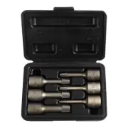 6Pcs 3/8 Screw Extractors Drill Set Extractors Bolt Set Slip Teeth Damaged
