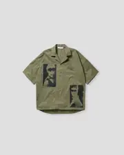[APPLIED ART FORMS] Printed Short Sleeve Shirt