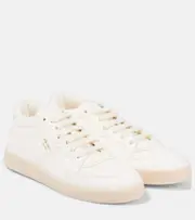 [Prada] Prada Logo leather sneakers AU 7 white
